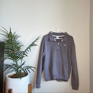 Pink 3/4 Zip sweatshirt